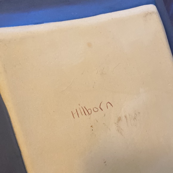 Hilborn glazed pottery serving set - Picture 6 of 8